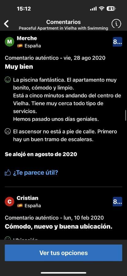Precioso Atico Duplex En Vielha Para 6 Pax Bagian luar foto