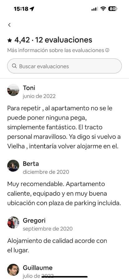 Precioso Atico Duplex En Vielha Para 6 Pax Bagian luar foto
