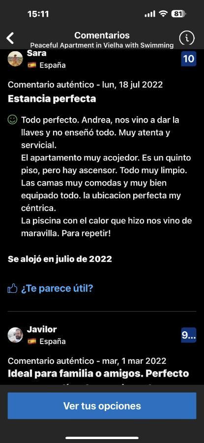 Precioso Atico Duplex En Vielha Para 6 Pax Bagian luar foto